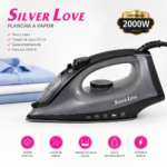Plancha a Vapor Silver Love 2000W Suela Antiadherente Vapor Vertical 120ml - Imagen 8
