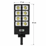Foco Solar LED 150W con Sensor de Movimiento, Control Remoto y Panel Solar - Imagen 4