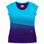 Remera Deportiva Mujer Manga Corta 100% Poliéster Transpirable de Secado Rápido