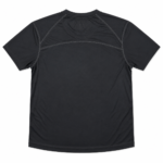 Remera Deportiva Hombre GEDO Negra 100% Poliéster Transpirable y Secado Rápido - Imagen 2