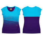 Remera Deportiva Mujer Manga Corta 100% Poliéster Transpirable de Secado Rápido - Imagen 3