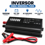 Inversor de Corriente 12V a 220V 1000W Onda Senoidal Pura con Pantalla LCD y USB - Imagen 6