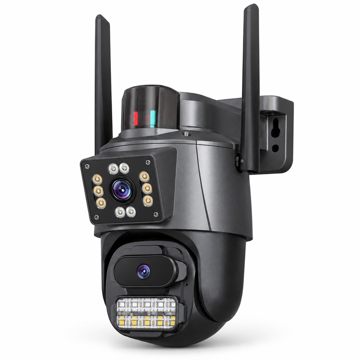 C6E333CF-C543-4DAD-9029-B8182BAFCDC1 Cámara de Seguridad WiFi Doble Lente Sirena PTZ IP66 con Visión Nocturna y Audio Bidireccional - Imagen 1