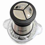 Procesadora Picadora de Alimentos Haley 3L 1200W Doble Cuchilla 4 Aspas - Imagen 2