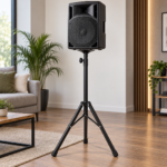 Soporte Trípode para Parlante Ajustable de 1,50 a 2,20 m con Base Reforzada - Imagen 4