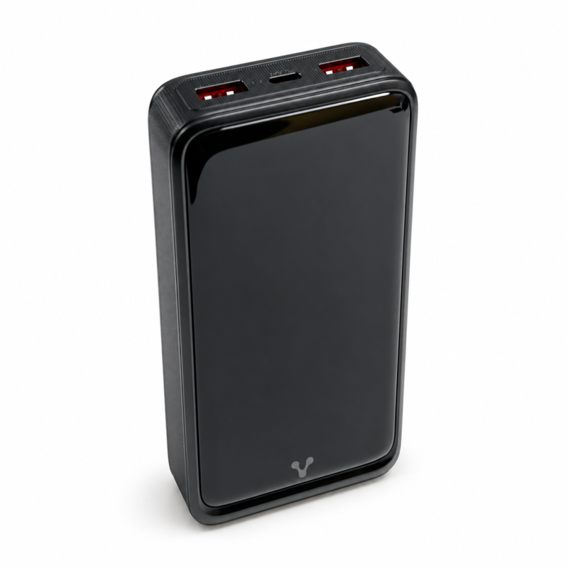 Power Bank Vorago 20.000 mAh Carga Rápida 22,5W USB y USB-C