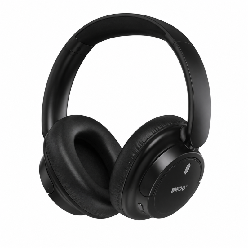 Auriculares Inalámbricos BWOO Bluetooth 5.4 ANC Hi-Res Plegables Cancelación de Ruido