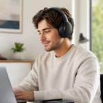 Auriculares Inalámbricos BWOO Bluetooth 5.4 ANC Hi-Res Plegables Cancelación de Ruido - Imagen 6