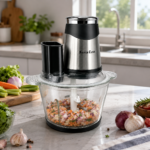 Procesadora Picadora Ralladora Silver Love 3L 1500W con Bowl de Vidrio - Imagen 7