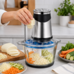 Procesadora Picadora Ralladora Silver Love 3L 1500W con Bowl de Vidrio - Imagen 8
