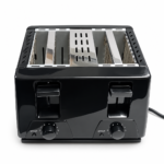 Tostadora Eléctrica Doble 4 Tostadas 1400W con Control de Tostado Independiente Silver Love - Imagen 2
