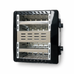 Tostadora Eléctrica Doble 4 Tostadas 1400W con Control de Tostado Independiente Silver Love - Imagen 3