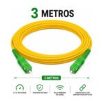 Cable Fibra Óptica Internet Wifi Modem Router 3 Metros - Imagen 3