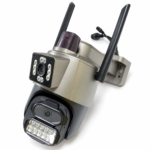 Cámara de Seguridad WiFi Doble Lente Sirena PTZ IP66 con Visión Nocturna y Audio Bidireccional - Imagen 2