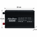 Inversor de Corriente 500W 12V a 220V Onda Senoidal Pura con USB Solar Dance - Imagen 4