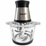 Procesadora Picadora de Alimentos Haley 3L 1200W Doble Cuchilla 4 Aspas