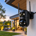 Cámara de Seguridad WiFi Doble Lente PTZ 3MP + 3MP North Tech NT-SCAM32EXD para Exterior - Imagen 7