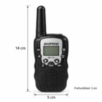Walkie Talkie Baofeng BF-T3 Set x2 Radios Portátiles con VOX y Linterna - Imagen 3
