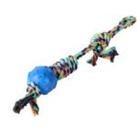 Juguete Cuerda con Nudos y 1 Pelota para Mascota