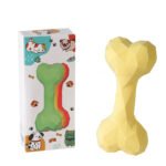 Juguete Hueso Facetado de Goma para Mascota