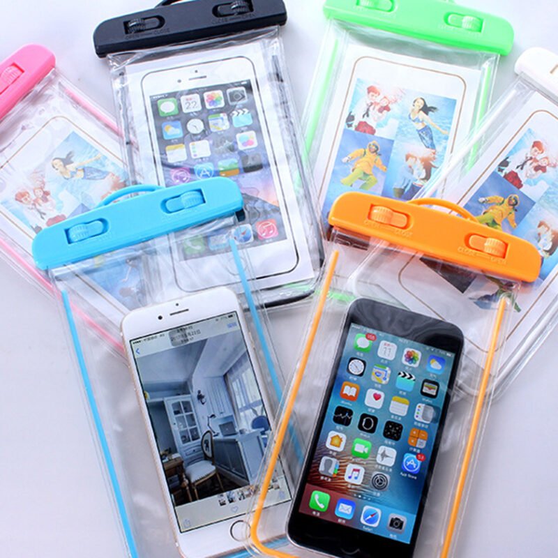 Estuche Funda Waterproof Sumergible - Verde