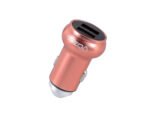 Cargador 12V Treqa 2 Puertos USB Metalizados CC-3