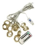 Cortina de Luces 300 LED Arcoíris 3x3 m Conector USB - Imagen 3