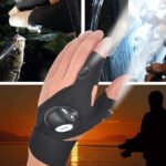 Guantes con Linterna LED por Par a Pila Algodón