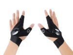 Guantes con Linterna LED por Par a Pila Algodón - Imagen 4