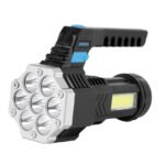 Linterna LED Recargable 14 cm con Agarre 7 LED