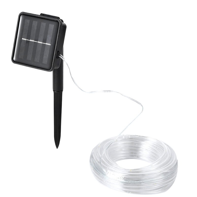 Guirnalda Tubo Solar 10m 100 Luces Calidas