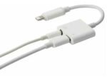 Adaptador Lightning a Lightning y Jack 3.5 mm