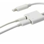 Adaptador Lightning a Lightning y Jack 3.5 mm