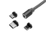 Cable Magnético Intercambiable 3 Puntas V8 - Tipo C - iPhone
