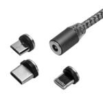 Cable Magnético Intercambiable 3 Puntas V8 - Tipo C - iPhone