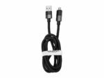 Cable Trenzado de Carga Celular 1 m CA-8971 USB - V8 - Imagen 3