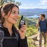 Set de 2 Walkie Talkies WLTK-052 22 Canales Hasta 3 km con VOX y Pantalla LCD - Imagen 5