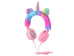 Auricular de Unicornio Peluche con Orejas Gato Cableado