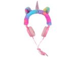 Auricular de Unicornio Peluche con Orejas Gato Cableado - Imagen 3