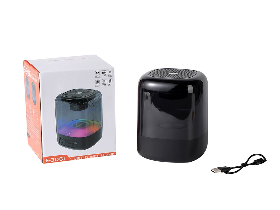 6062-1.jpg Parlante Bluetooth Transparente Grande E-3061 - Imagen 1