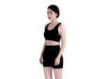 Conjunto Top y Calza para Gimnasia - Negro - Imagen 4
