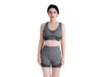 Conjunto Top y Calza para Gimnasia - Gris