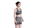 Conjunto Top y Calza para Gimnasia - Gris - Imagen 3