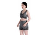 Conjunto Top y Calza para Gimnasia - Gris - Imagen 4