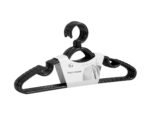 Set de 5 Perchas Plásticas Negras C-21