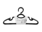 Set de 5 Perchas Plásticas Negras C-21 - Imagen 4