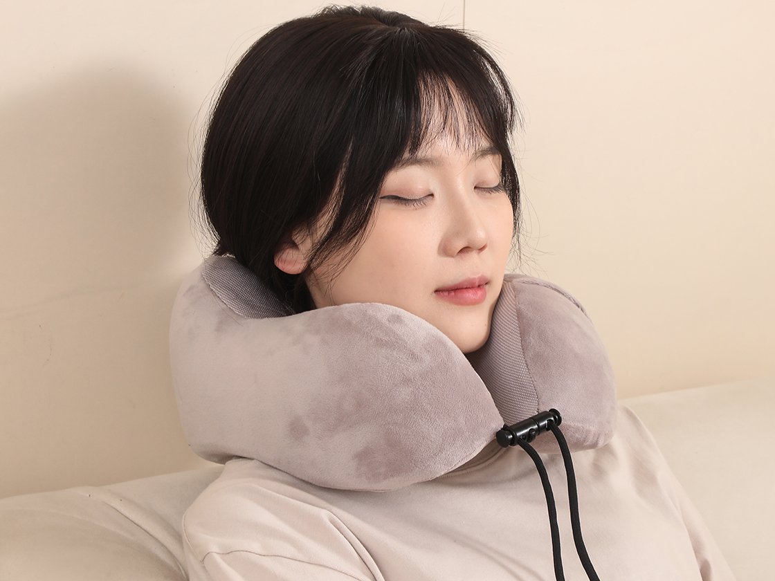 6805.jpg Almohada de Viaje Ergonómica - Gris - Imagen 1