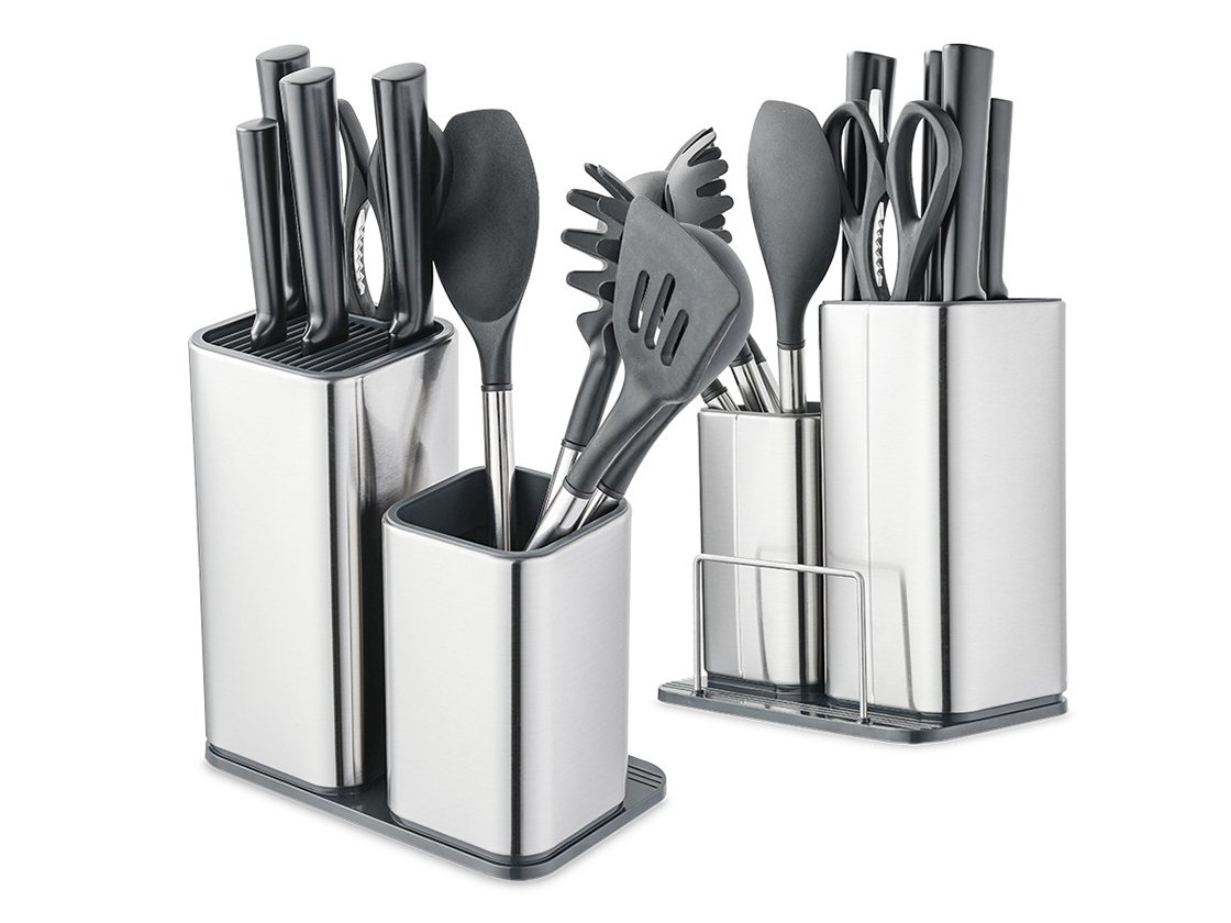 6978.jpg Soporte para Utensilios de Cocina 2 Divisiones - Imagen 1