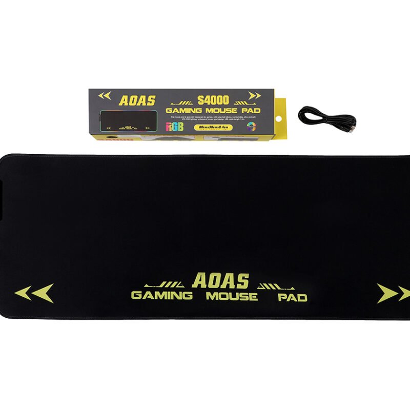 Mousepad Gamer PC con Luz LED RGB USB S4000