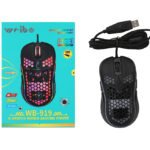 Mouse Gamer con Cable 1.8 m WB-919 Diseño Panal
